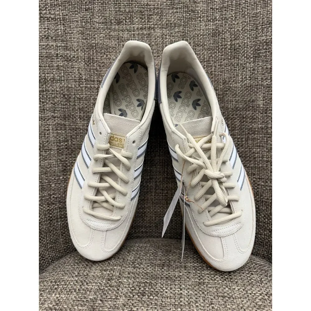 Adidas Handball Spezial Alumina Cloud White Grey Three Men’s 11 NWT - Picture 7 of 8